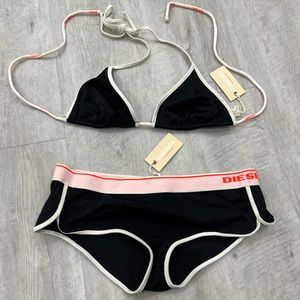 Diesel Two Piece Swim Bathing Suit Bikini